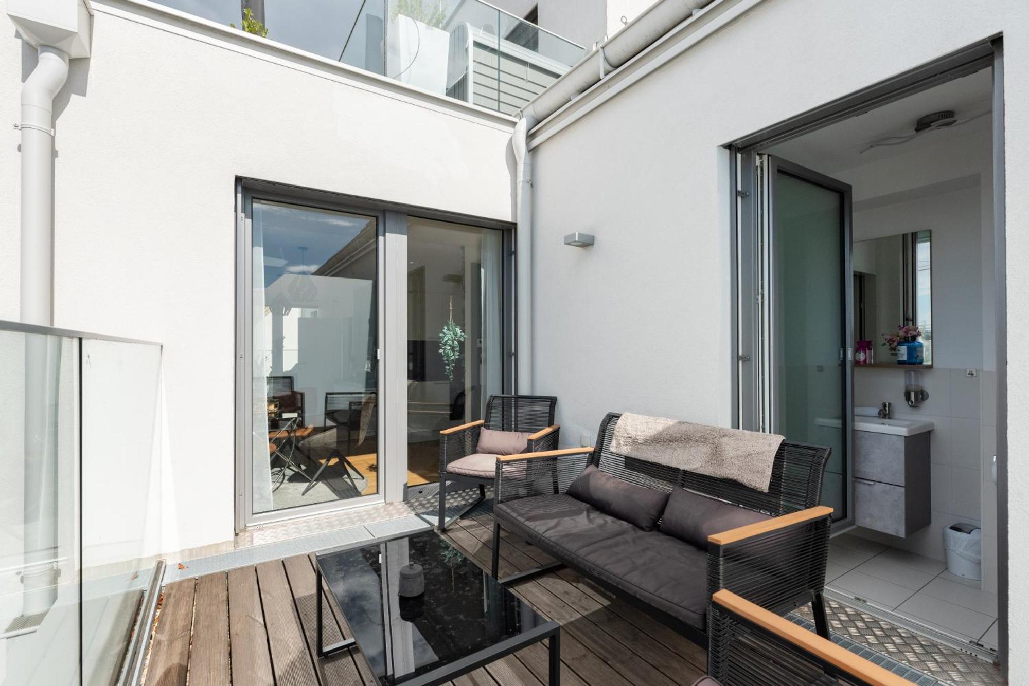 Apartment Mit Traumhafter Dachterrasse & Weitblick Vídeň Exteriér fotografie