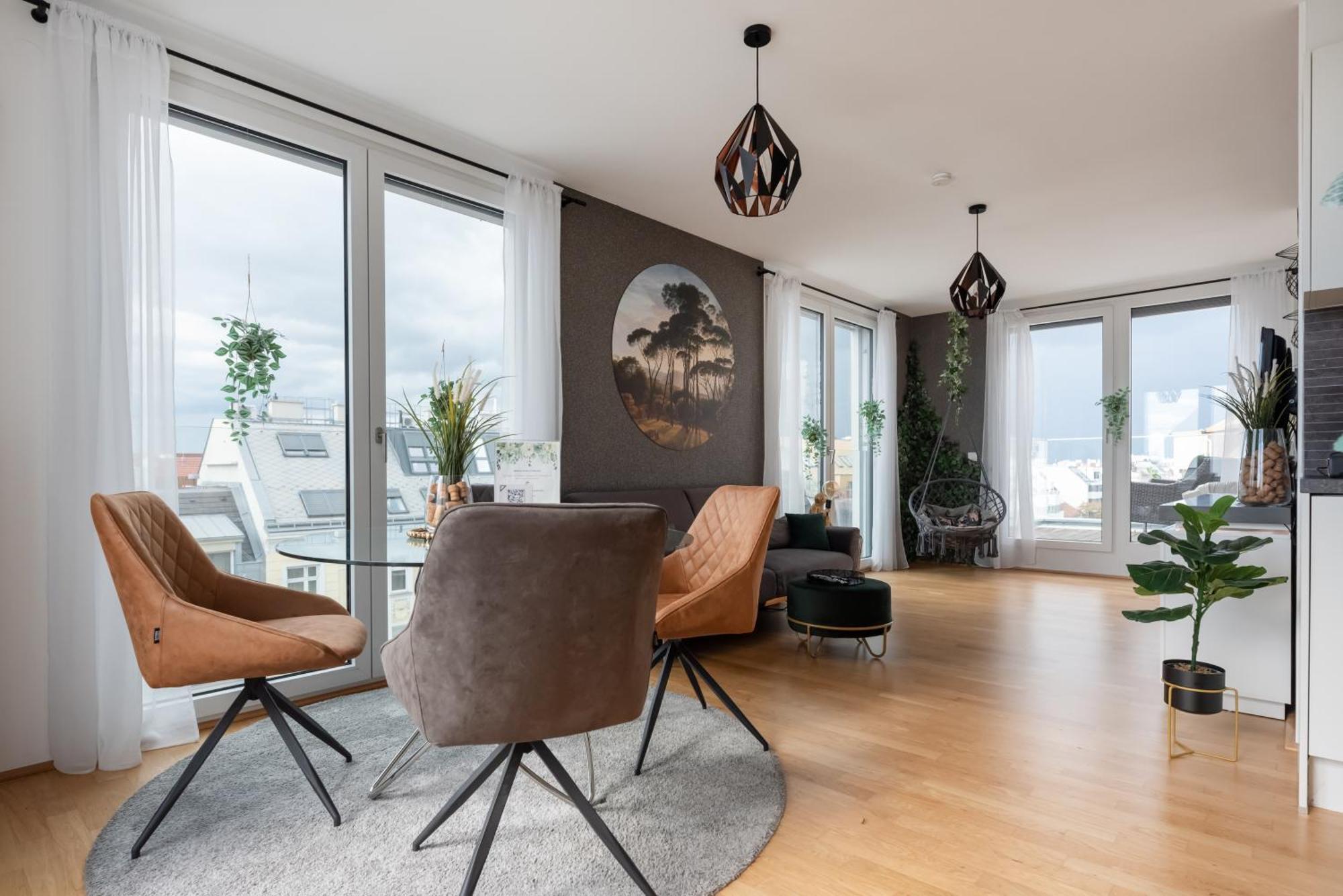Apartment Mit Traumhafter Dachterrasse & Weitblick Vídeň Exteriér fotografie