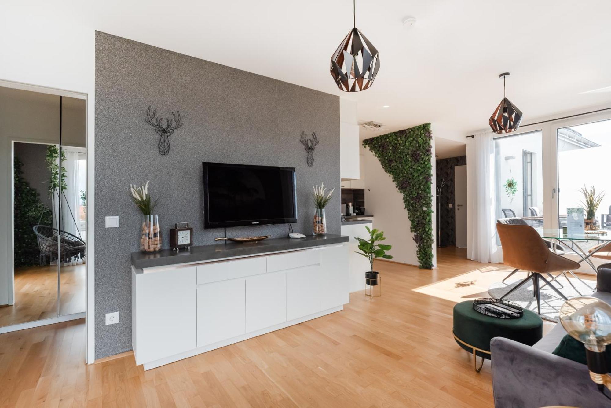 Apartment Mit Traumhafter Dachterrasse & Weitblick Vídeň Exteriér fotografie