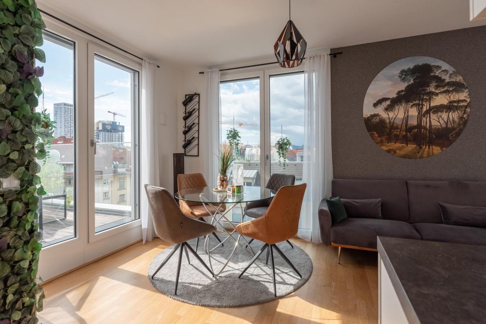Apartment Mit Traumhafter Dachterrasse & Weitblick Vídeň Exteriér fotografie