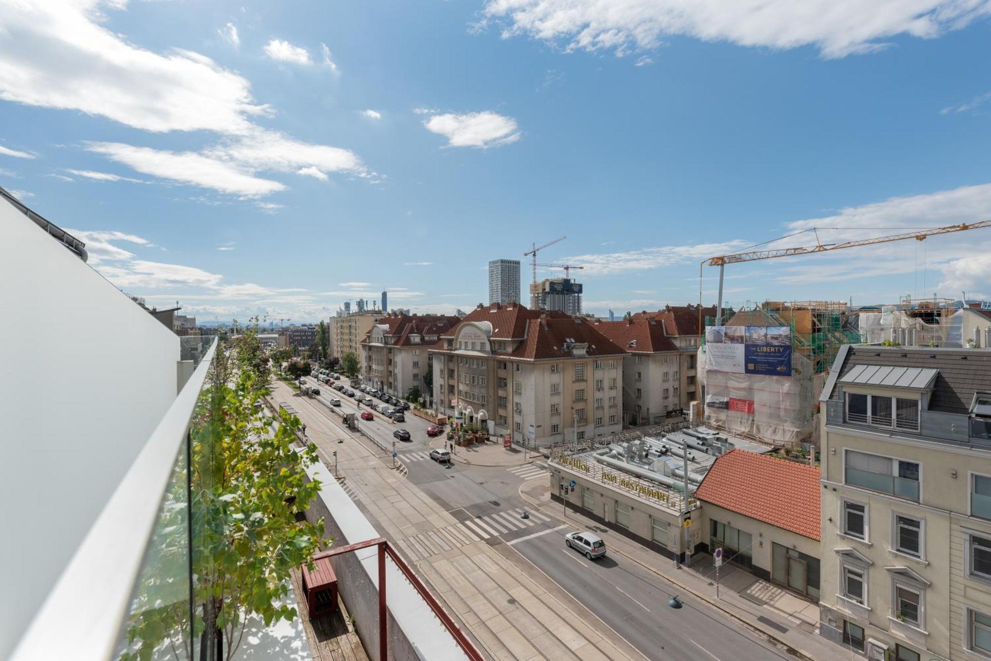 Apartment Mit Traumhafter Dachterrasse & Weitblick Vídeň Exteriér fotografie