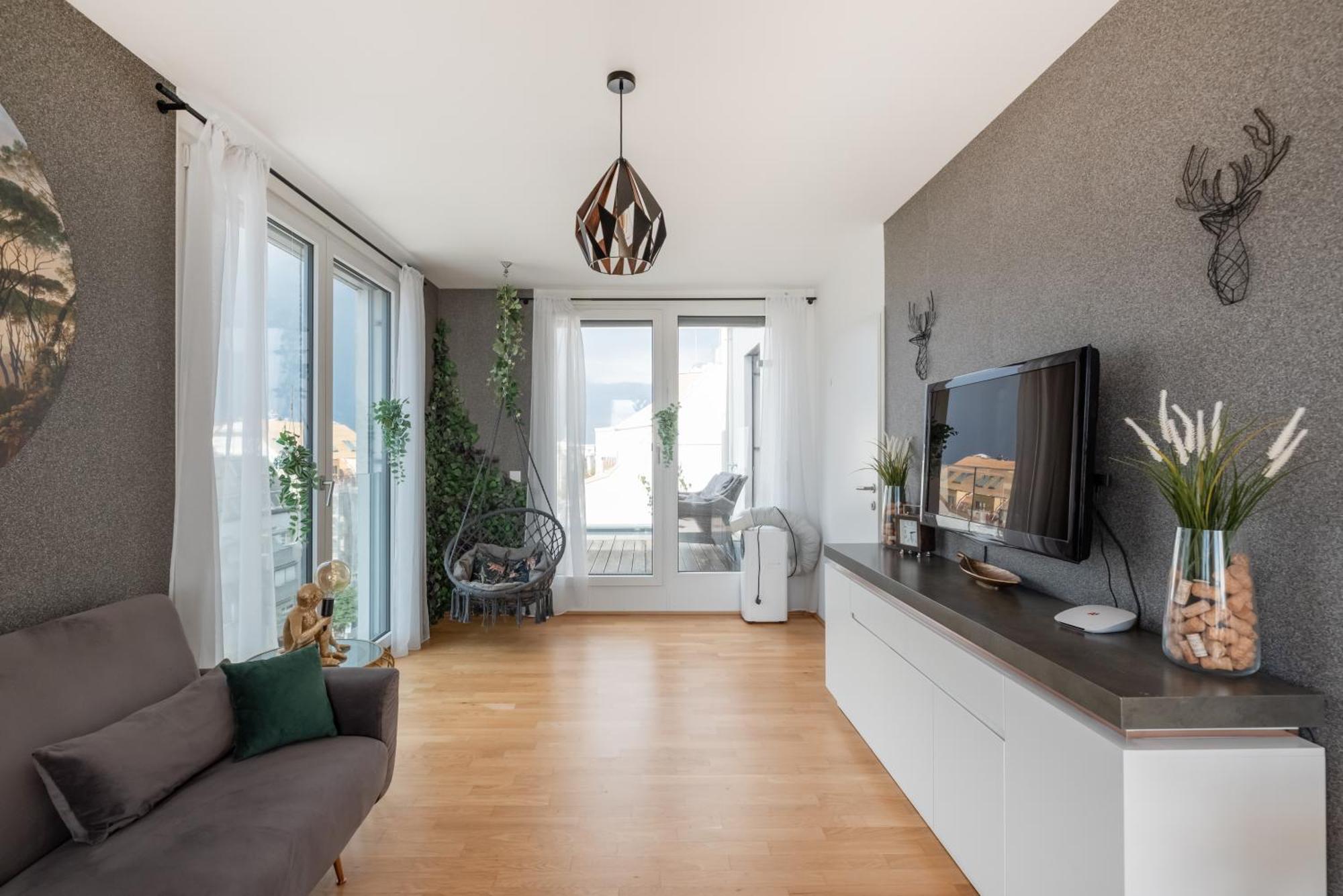 Apartment Mit Traumhafter Dachterrasse & Weitblick Vídeň Exteriér fotografie