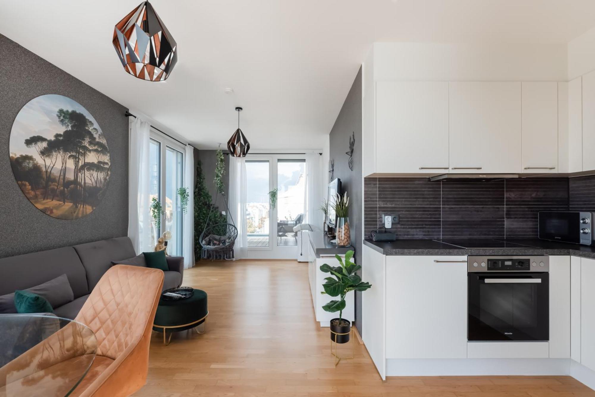 Apartment Mit Traumhafter Dachterrasse & Weitblick Vídeň Exteriér fotografie
