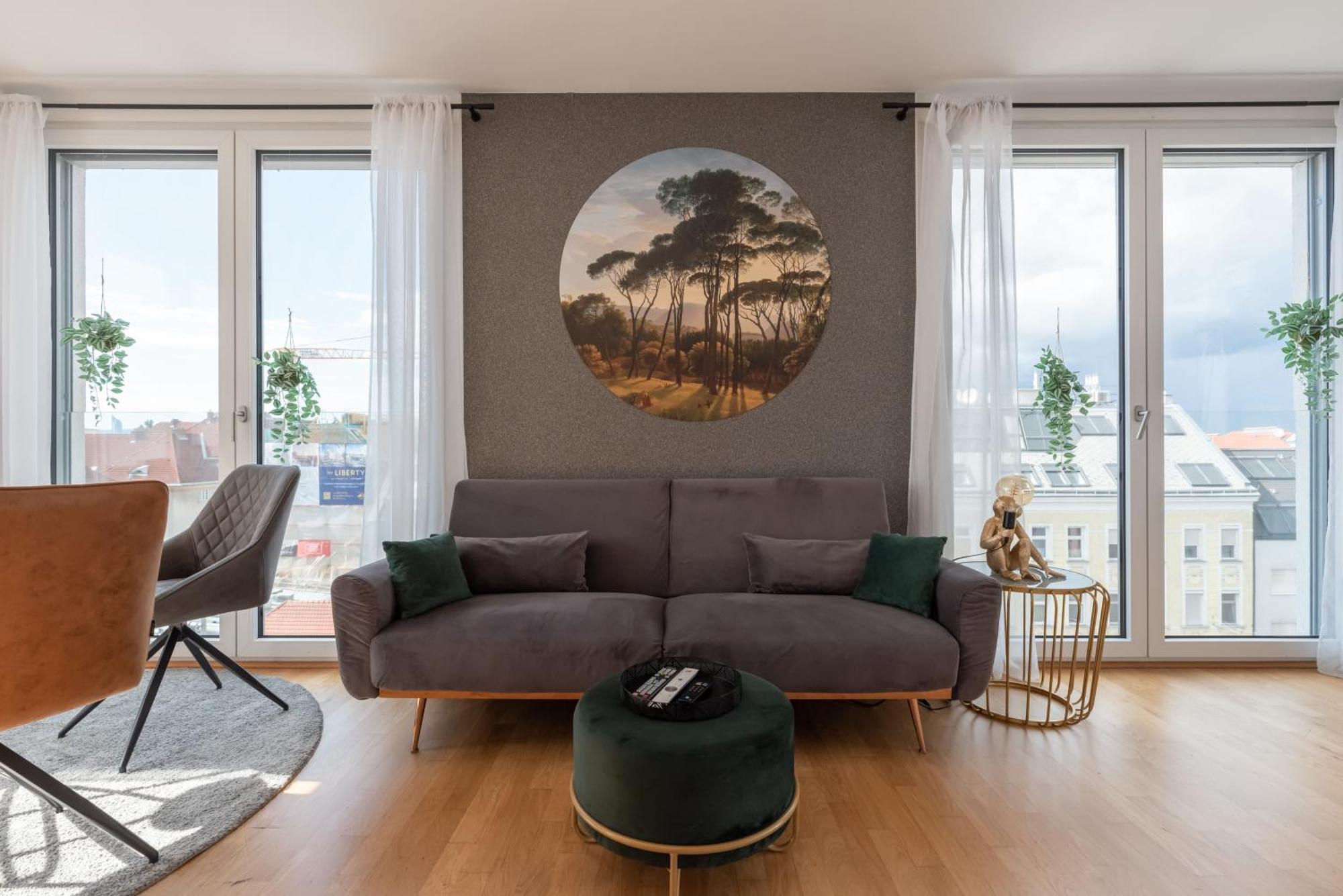 Apartment Mit Traumhafter Dachterrasse & Weitblick Vídeň Exteriér fotografie
