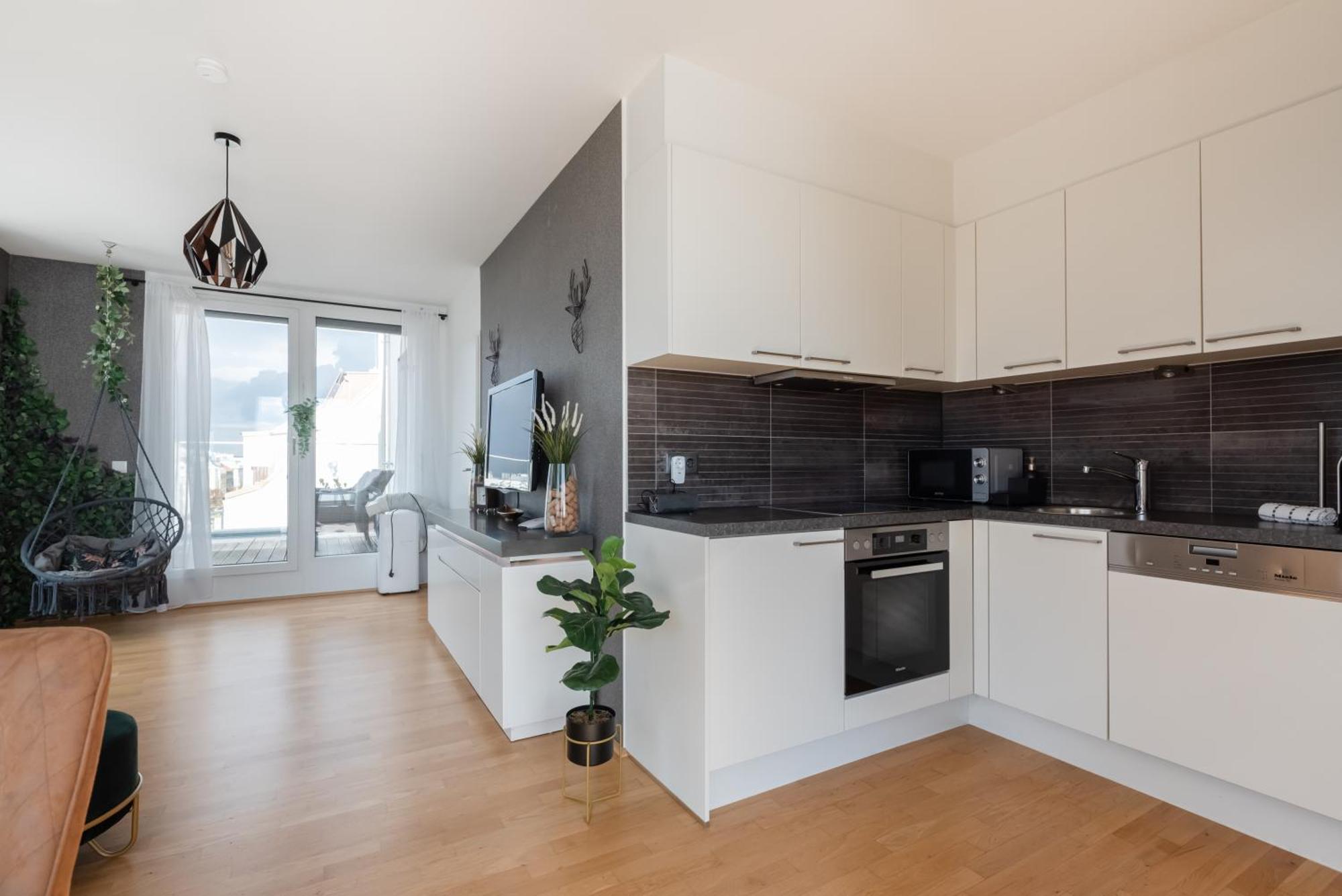 Apartment Mit Traumhafter Dachterrasse & Weitblick Vídeň Exteriér fotografie